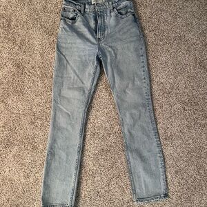 Abercrombie & Fitch Denim Blue Straight Leg Jeans